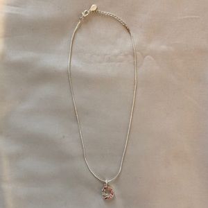 Moon and star necklace